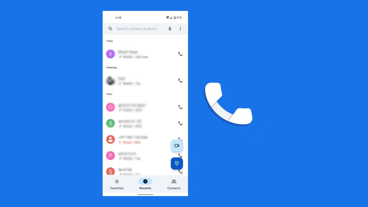Google Phone app has picked up the latest Material You design language on Android 12