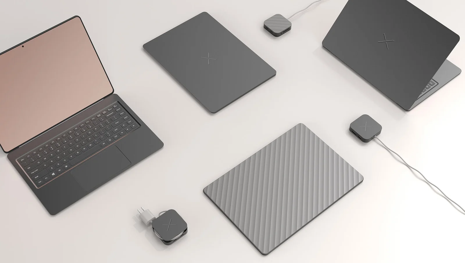 Craob Teases a 7mm-Thick Portless Laptop, futurism?
