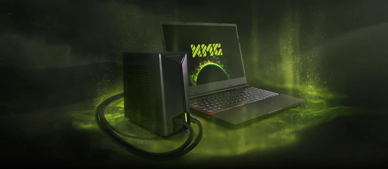 XMG introduced the world's first portable liquid cooler for laptops, the greatest thing ever?