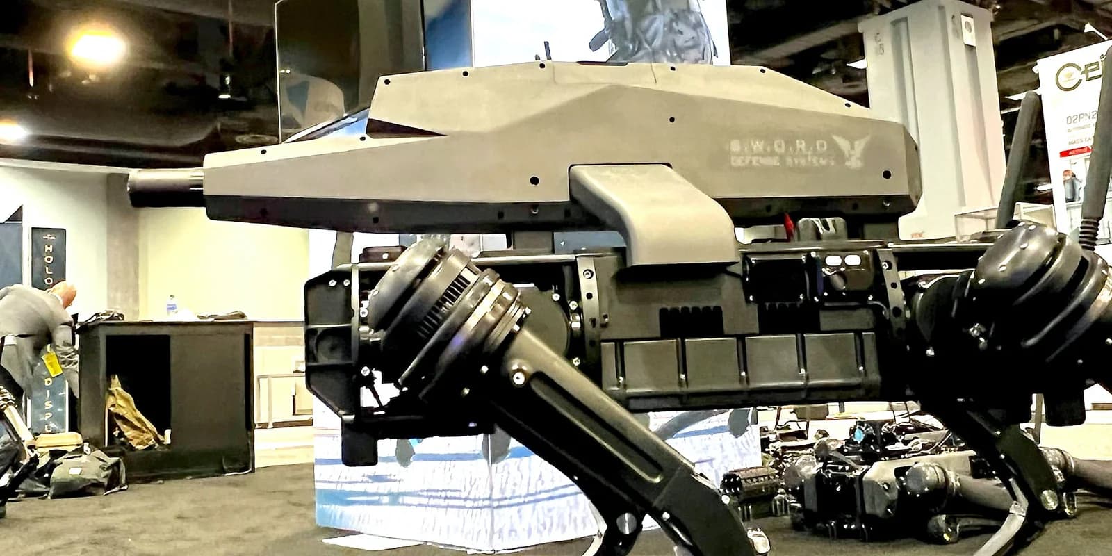 Robot dogs are being used to patrol on the US borders, BlackMirror IRL.