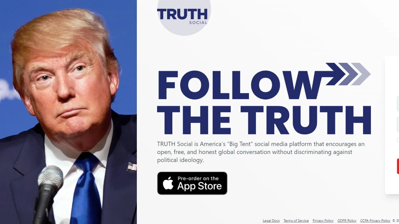 Trump’s social network has launched on iOS, off to a rocky start?