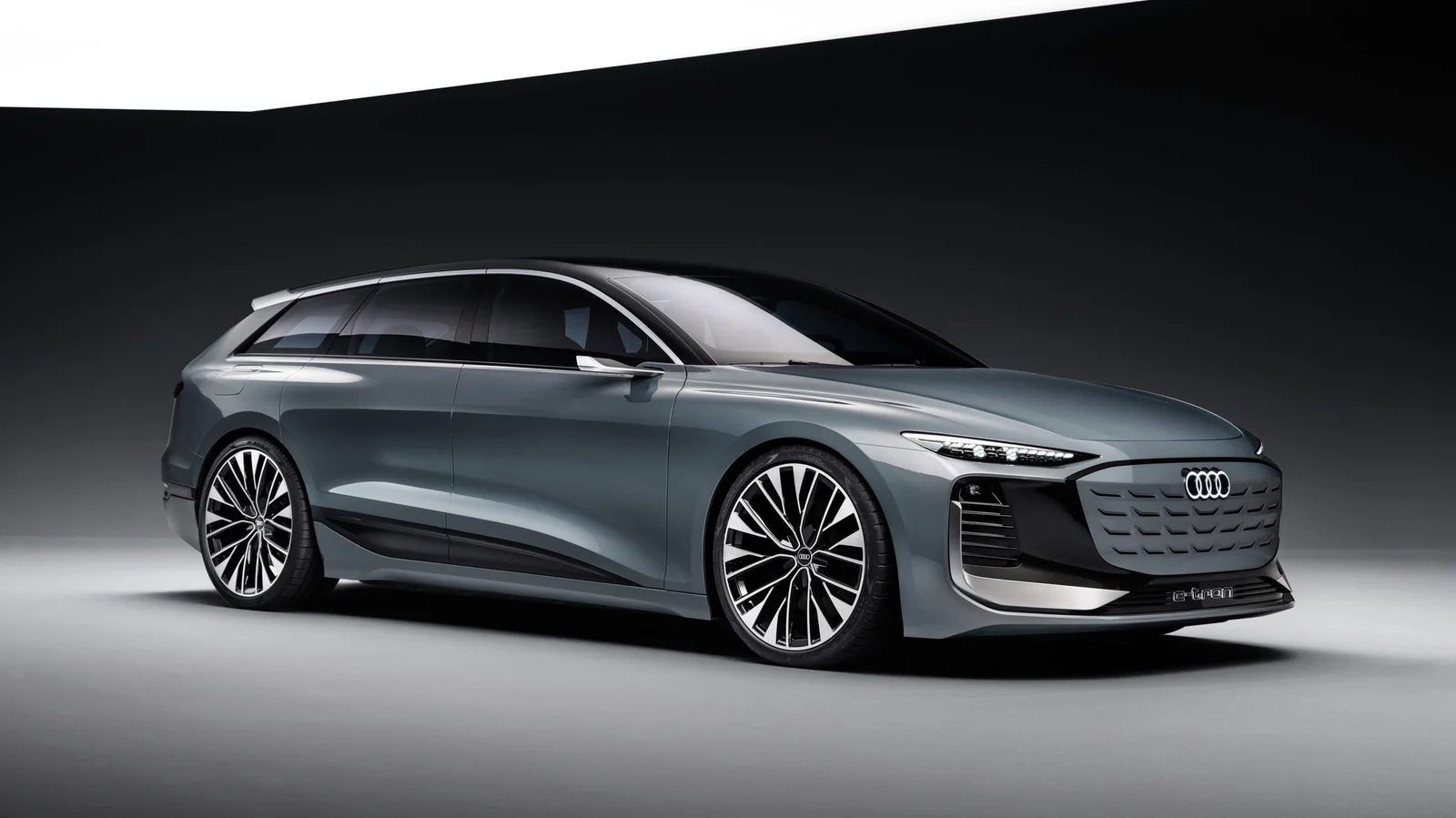 The Audi A6 Avant E-Tron concept is basically ready for production, and it looks real sleek.