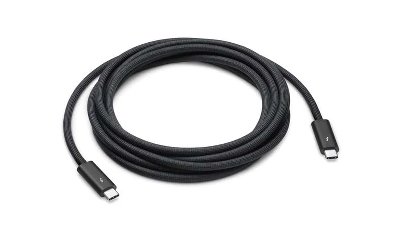 The 3-meter Apple Thunderbolt 4 cable costs $159, and it's your only choice.