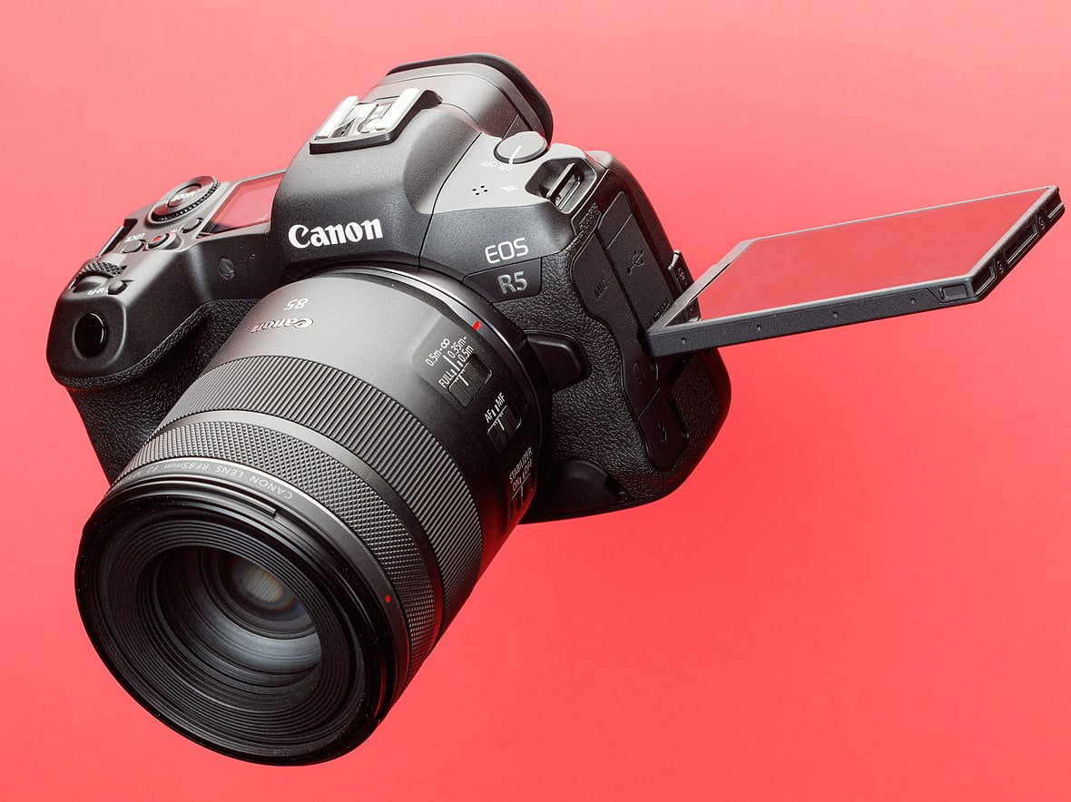 Here’s the Canon EOS R5, not the 8K beast you thought it was.