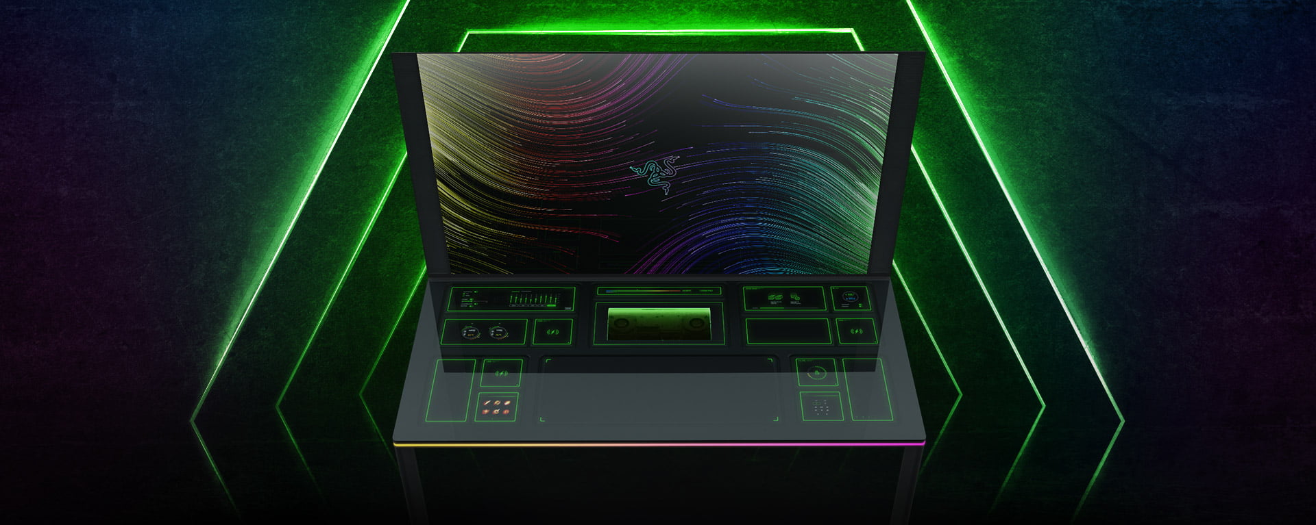 Razer’s Project Sophia makes your desk a working computer
