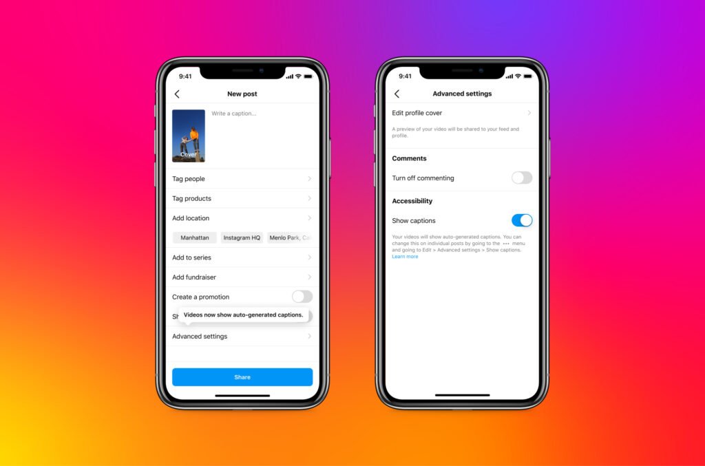 Instagram has just rolled out auto-generated captions for videos Instagram has just rolled out auto-generated captions for videos