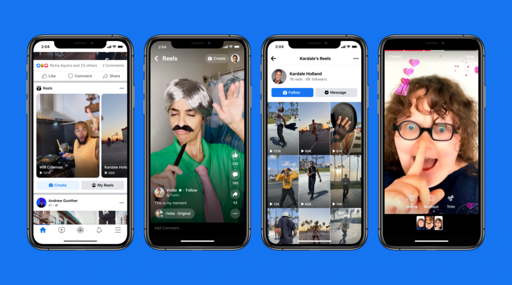Facebook now lets you post Reels from other apps