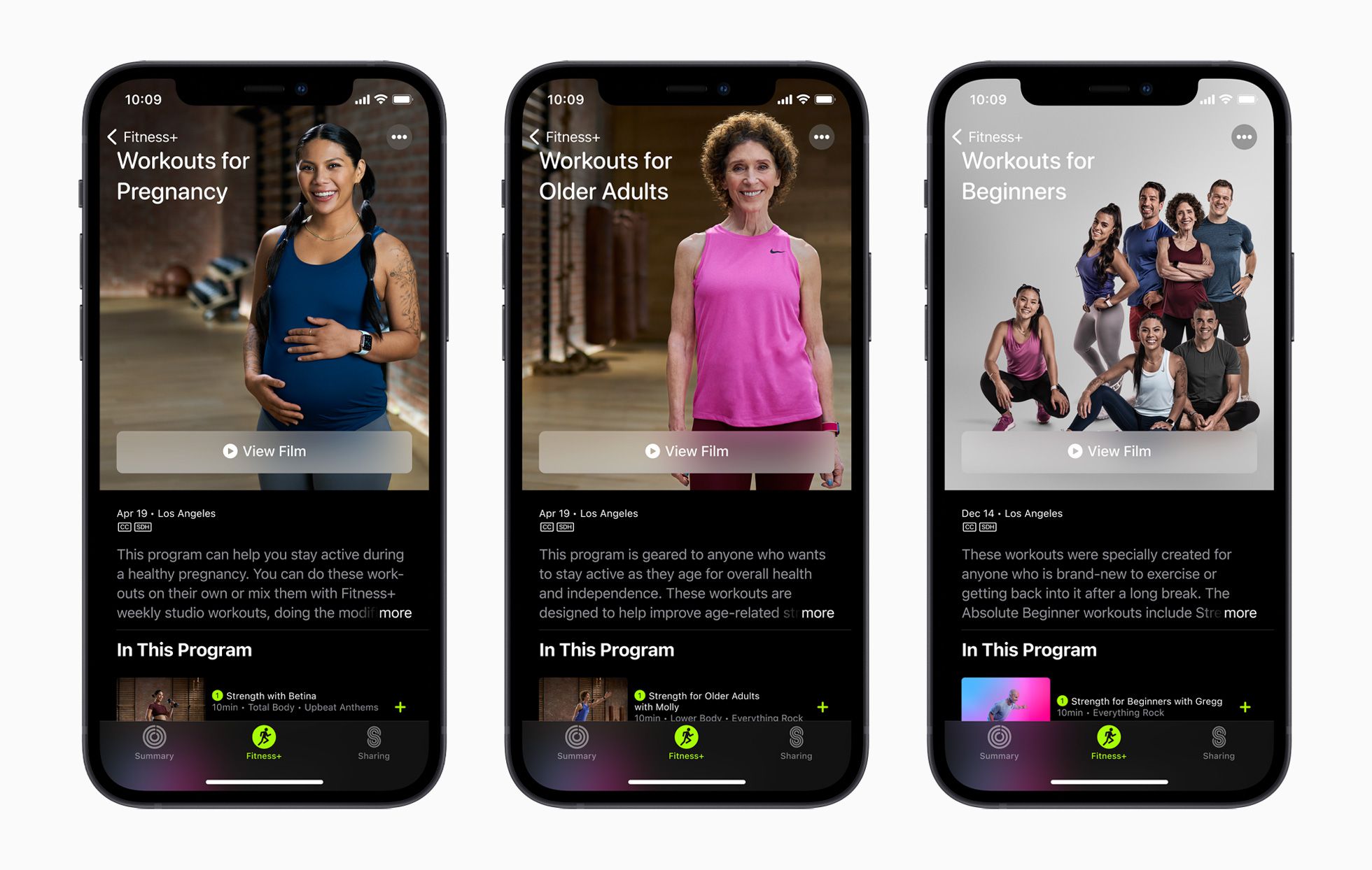 There’s now great workouts for new parents on Apple Fitness+