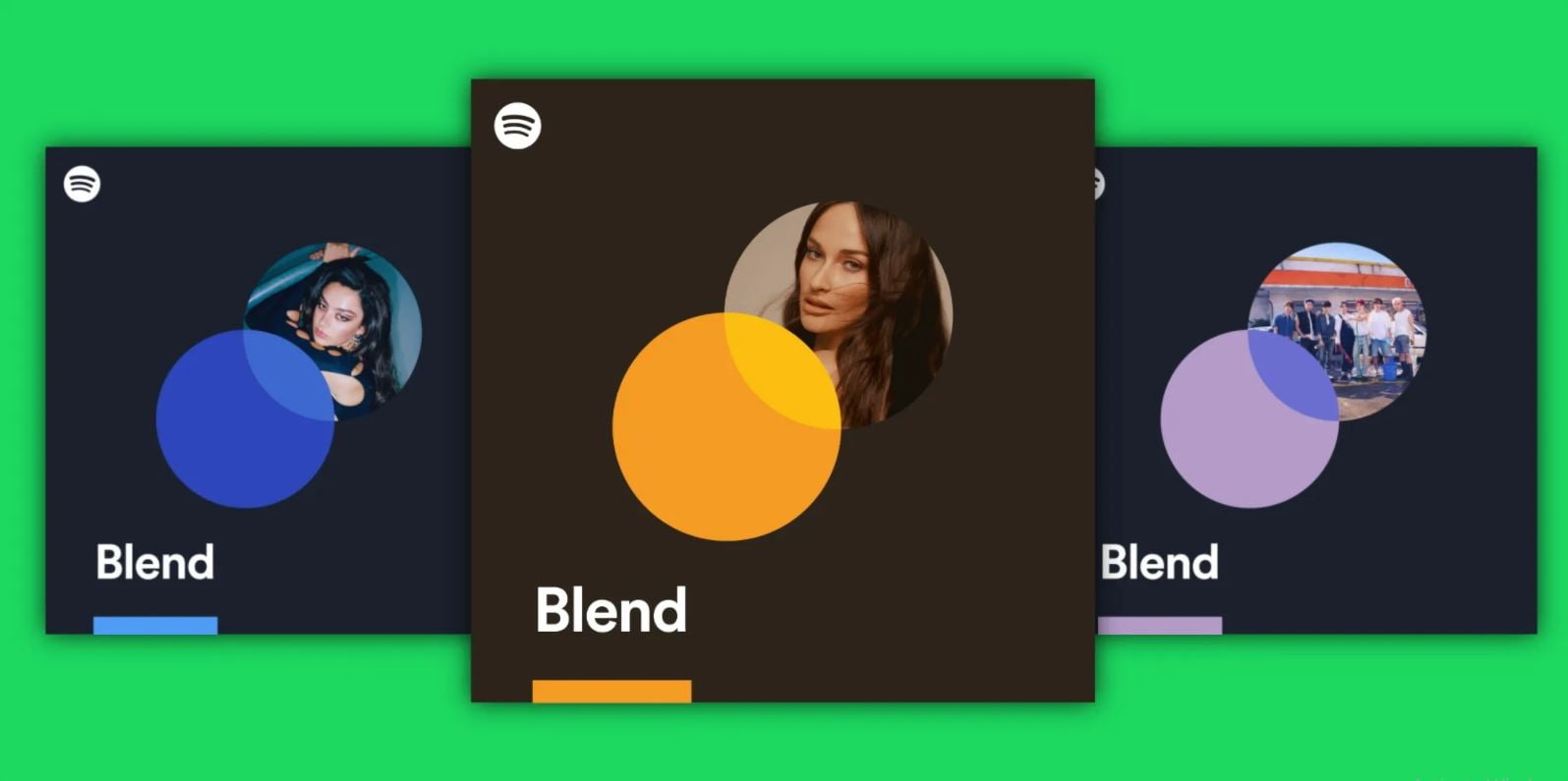 You can add up to 10 people and artists to Spotify Blend playlists now.