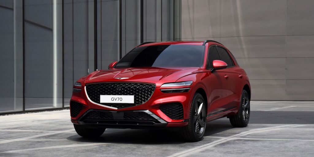 Hyundai bringing their Genesis GV70 crossover to the US soon.