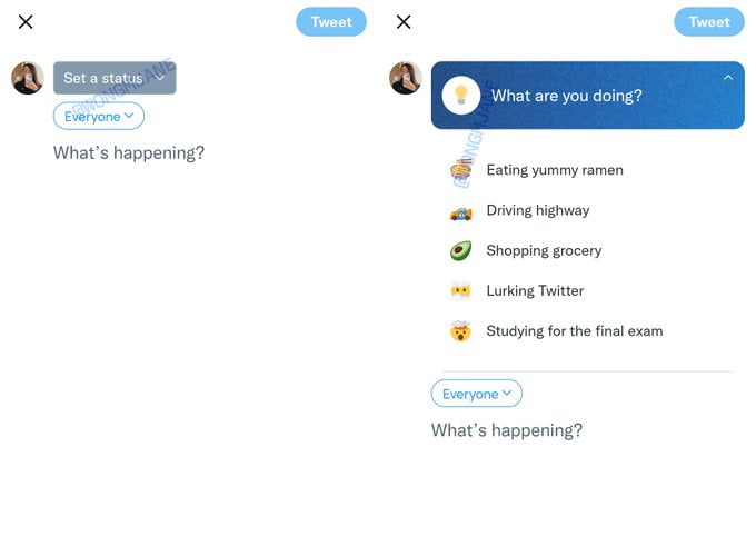 Twitter is getting a status update feature Twitter is getting a status update feature