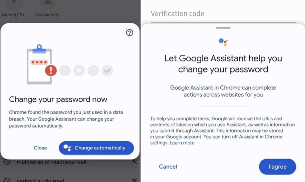 Google Assistant will now change compromised passwords