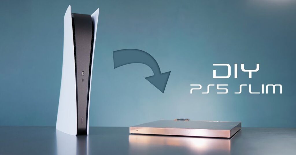 Here’s all about the DIY Playstation 5 Slim version made by a YT creator Here’s all about the DIY Playstation 5 Slim version made by a YT creator