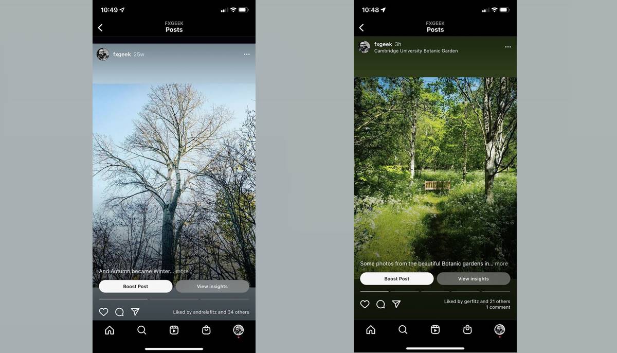 Instagram will start testing 9:16 style images for users’ feeds