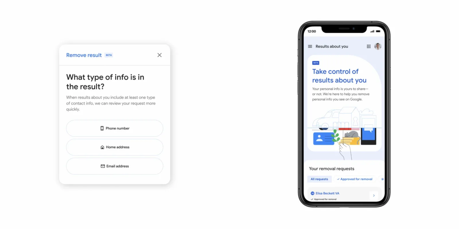 Google will now help users get rid of personal results on Search