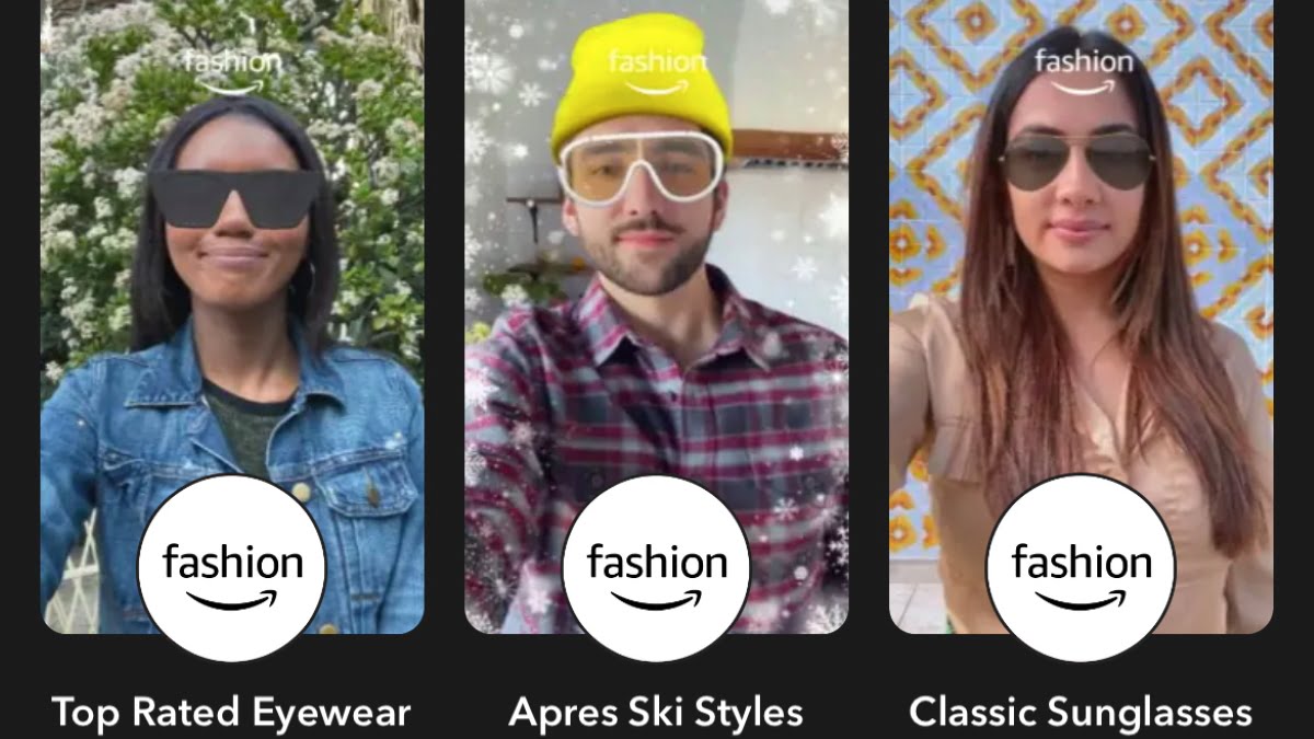 Amazon has now partnered with Snapchat to offer AR shopping