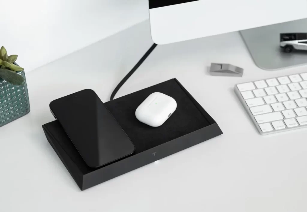 Tesla just introduced a new wireless charger at 0 Tesla just introduced a new wireless charger at 0